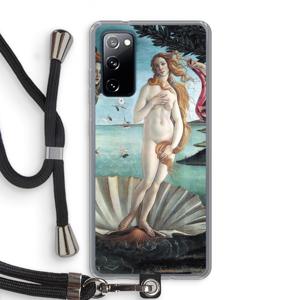 Birth Of Venus: Samsung Galaxy S20 FE / S20 FE 5G Transparant Hoesje met koord