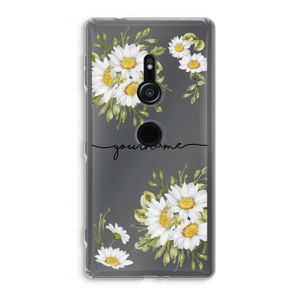 Daisies: Sony Xperia XZ2 Transparant Hoesje