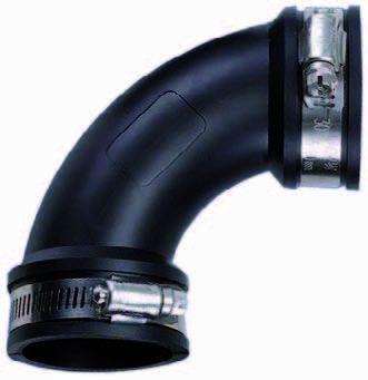 Aquaforte Flexibele bocht 2” / 63mm (90°)