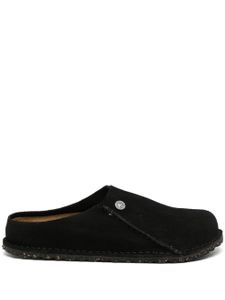 Birkenstock chaussons en daim Zermatt Premium - Noir