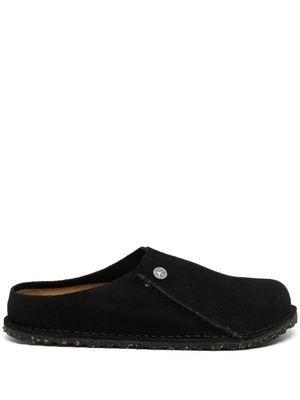 Birkenstock chaussons en daim Zermatt Premium - Noir