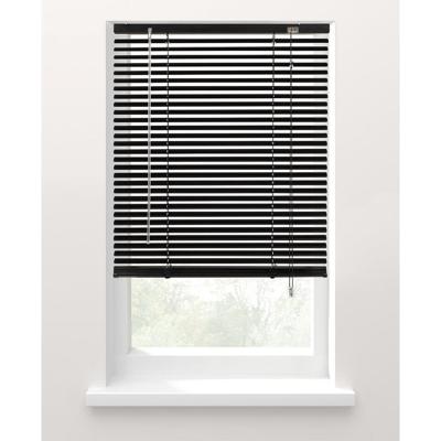Leen Bakker - Fenstr Jaloezie 25 Mm Mat - 200x180 Cm - Aluminium - Zwart