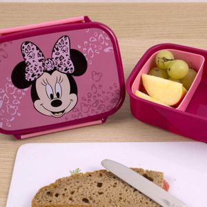 Scooli Minnie Mouse Lunchtrommel Violet 1 stuk(s)