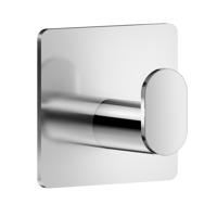 Handoekhaak Mini Smedbo Cube zelfklevend 48x48 mm Chroom Smedbo