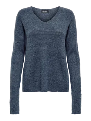 Only Camilla V-hals Trui