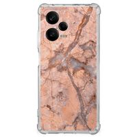 Xiaomi Redmi Note 12 Pro Anti-Shock Hoesje Marmer Oranje