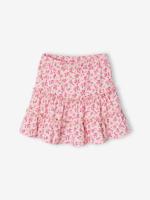 Meisjes rok short van jersey lichtroze
