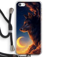 Night Guardian: iPhone 5 / 5S / SE Transparant Hoesje met koord