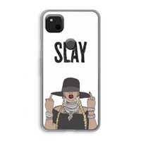 Slay All Day: Google Pixel 4a Transparant Hoesje