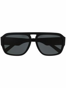 Dolce & Gabbana Eyewear lunettes de soleil à monture carrée - Noir