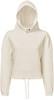 TriDry TR085 Women´s Cropped Oversize Hoodie - Natural - S/M