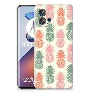 Motorola Edge 30 Fusion Siliconen Case Ananas