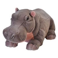 Pluche nijlpaard grote dierenknuffel 76 cm