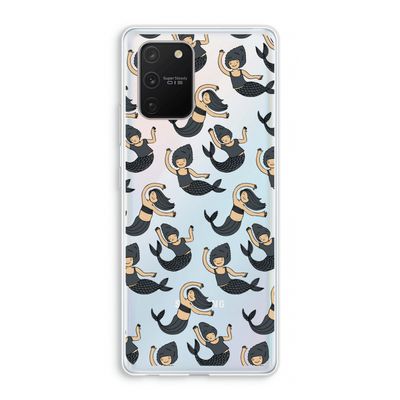 Zeemeermin: Samsung Galaxy S10 Lite Transparant Hoesje