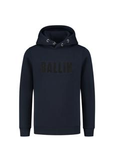 Ballin Hoodie slim fit - Navy blauw