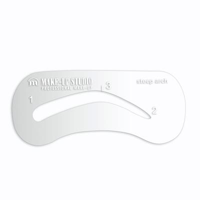 Make-Up Studio Brows Accessoire Brow Stencil Streep Arch 1Stuks Make-Up Studio Brows Accessoire Brow Stencil Streep Arch 1Stuks
