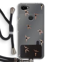 Dancing #1: Pixel 3a Transparant Hoesje met koord