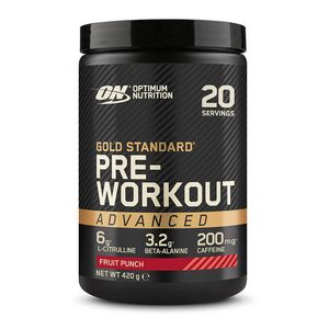 Optimum Nutrition Gold Standard Pre-Workout Advanced Poeder Fruitpunch 420 g 1 stuk(s)