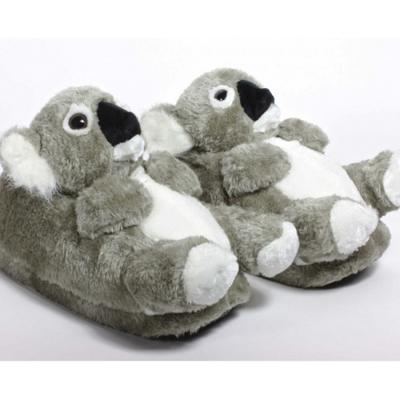 Dieren sloffen of pantoffels koala - grijs - dames/heren
