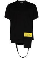 AMBUSH t-shirt à détail de poche - Noir