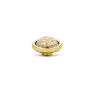 Melano Vivid Shiny Steentje Light Colorado Topaz Goud