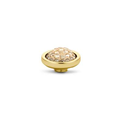 Melano Vivid Shiny Steentje Light Colorado Topaz Goud