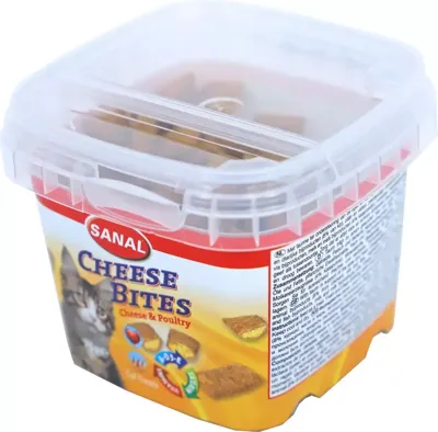 Sanal bites Cheese kattensnack, 75g