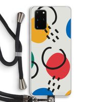 Illustratieve pop 3: Samsung Galaxy S20 Plus Transparant Hoesje met koord