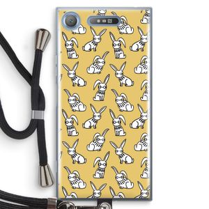Haas: Sony Xperia XZ1 Transparant Hoesje met koord