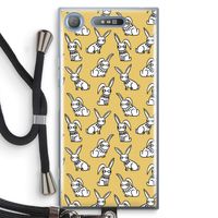 Haas: Sony Xperia XZ1 Transparant Hoesje met koord