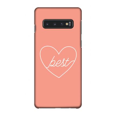 Best heart: Samsung Galaxy S10 4G Volledig Geprint Hoesje
