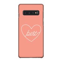 Best heart: Samsung Galaxy S10 4G Volledig Geprint Hoesje
