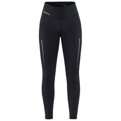 Craft ADV Essence Run tights hardloopbroek zwart dames L Craft ADV Essence Run tights hardloopbroek zwart dames L