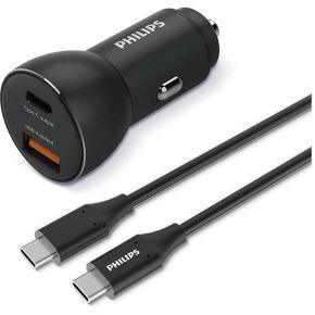 Philips DLP2521C/00 oplader voor mobiele apparatuur Mobiele telefoon, Smartphone Zwart Sigarettenaan
