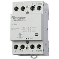 Finder 22.44.0.230.4710 Contactor 3x NO, 1x NC 230 V/DC, 230 V/AC 40 A 1 stuk(s)