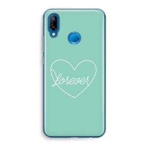 Forever heart pastel: Huawei P20 Lite Transparant Hoesje