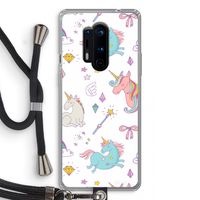 Fantasiewereld: OnePlus 8 Pro Transparant Hoesje met koord