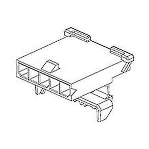 Molex 2008750003 Female behuizing (kabel) Totaal aantal polen: 3 Inhoud: 1 stuk(s) Bulk