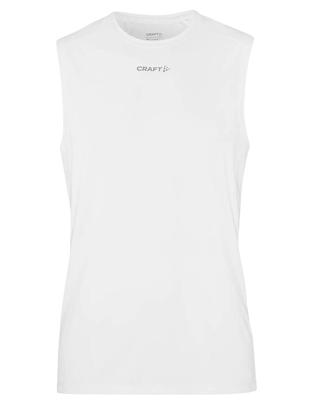 Craft ADV Essence 2 hardloopshirt mouwloos wit heren