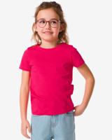 HEMA Kinder T-shirt Biologisch Katoen Roze (roze) - thumbnail