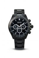 Horlogeband Hugo Boss HB 213.1.34.2601 / HB659002385 Staal Zwart