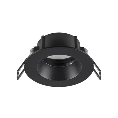 SLV InbouwringNew Tria 68 IP65 rond zwart - zonder fitting - 1007345