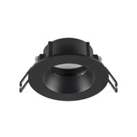 SLV InbouwringNew Tria 68 IP65 rond zwart - zonder fitting - 1007345