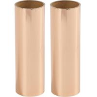 Knutsel/hobby folie - 2x - rose goud - transfer folie - decoratie folie - knutselen - 50 x 15,5 cm Knutsel/hobby folie - 2x - rose goud - transfer folie - decoratie folie - knutselen - 50 x 15,5 cm
