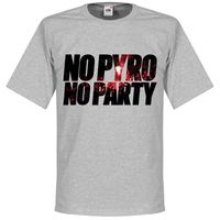 No Pyro No Party T-Shirt - thumbnail