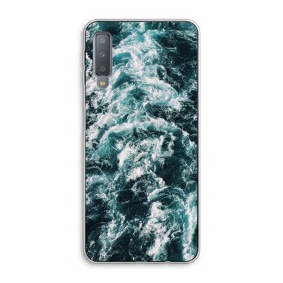 Zee golf: Samsung Galaxy A7 (2018) Transparant Hoesje