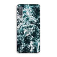 Zee golf: Samsung Galaxy A7 (2018) Transparant Hoesje