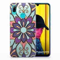 Huawei P Smart 2019 | TPU Case | Purple Flower