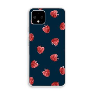 Framboosjes: Pixel 4 Transparant Hoesje