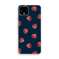 Framboosjes: Pixel 4 Transparant Hoesje